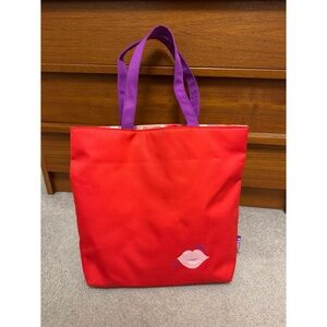 Clinique Lips & Kisses Reversible Tote Bag
